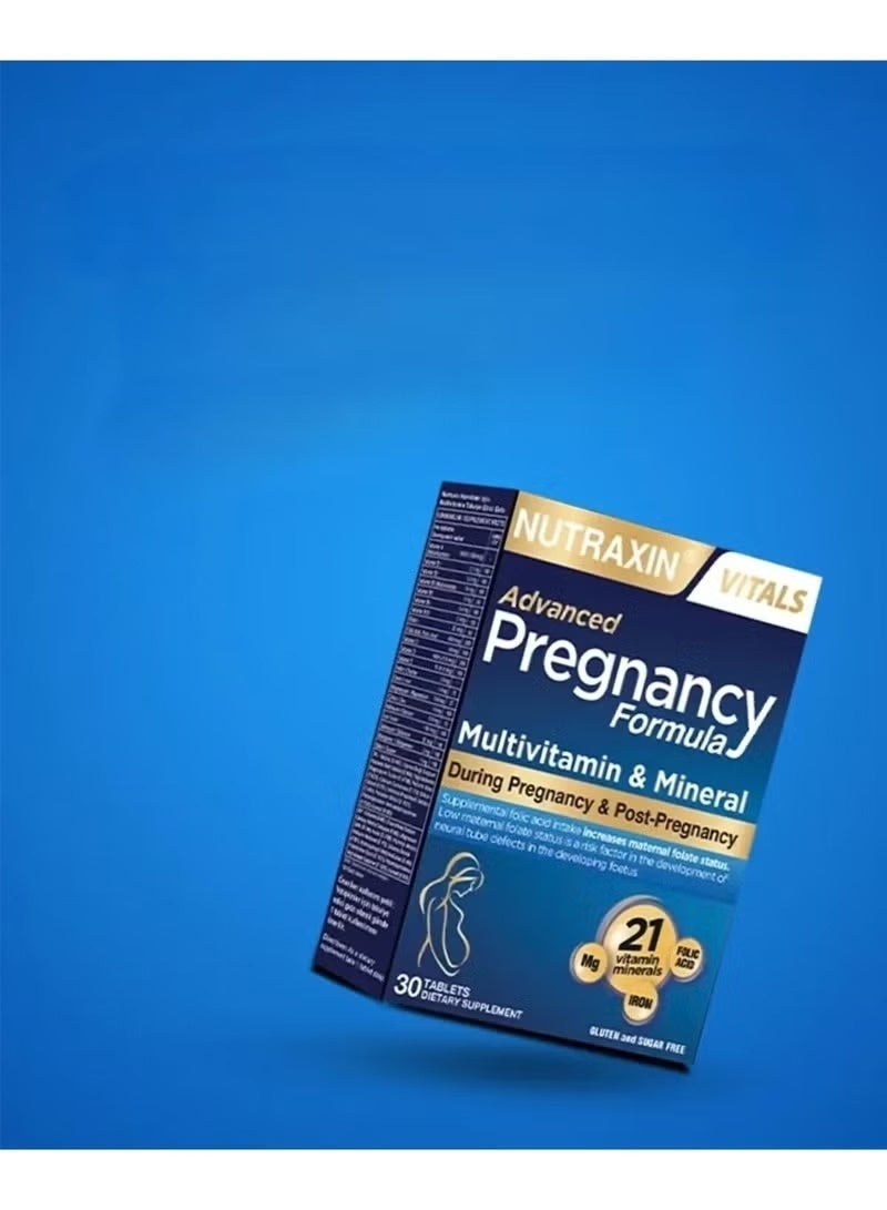 Nutraxin Pregnancy Formula: Essential 21 Vitamins Minerals for Mother & Baby - Image 2